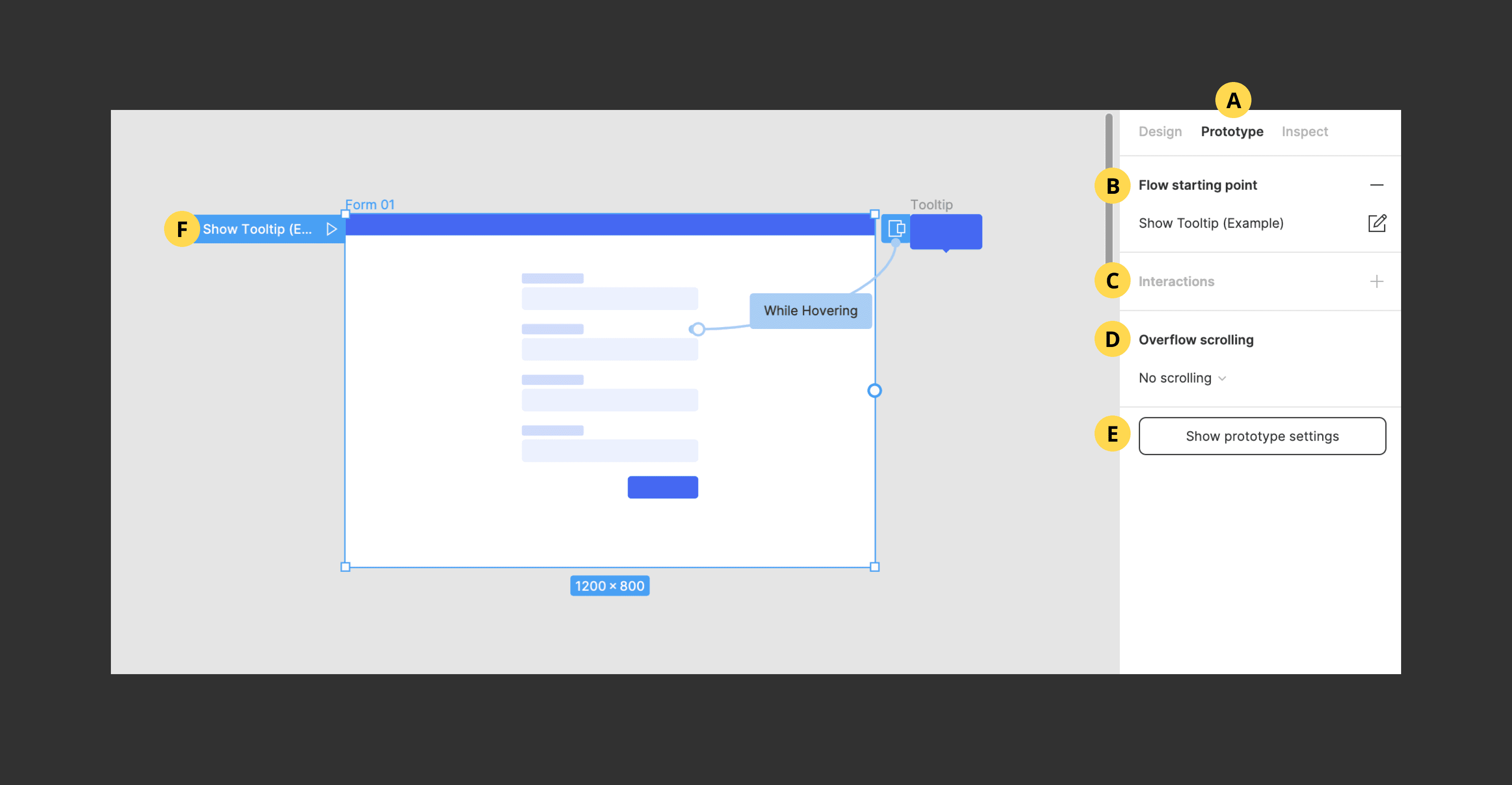 figma prototype interface